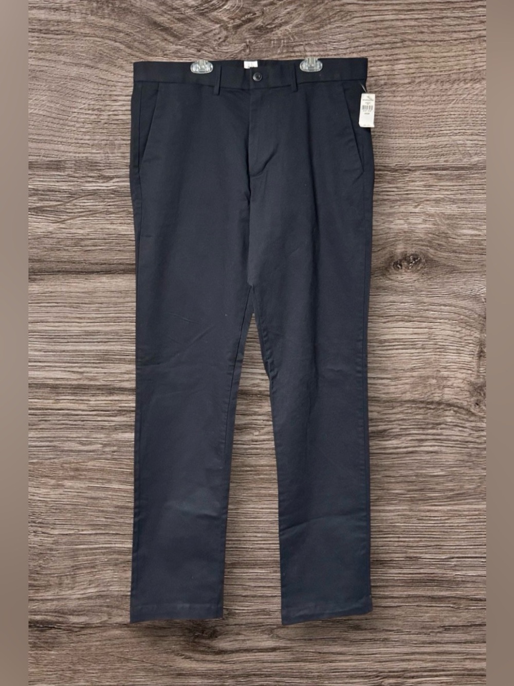 NWT Banana Republic Men’s Straight Fit Casual Pants Black SZ 34/36